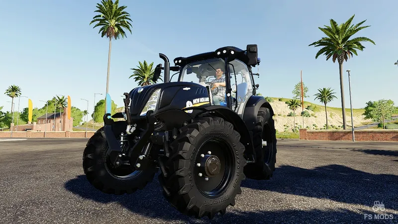 Трактор New Holland T6 v 1.1