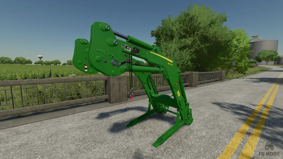 Фронтальный погрузчик John Deere 643R v 1.0