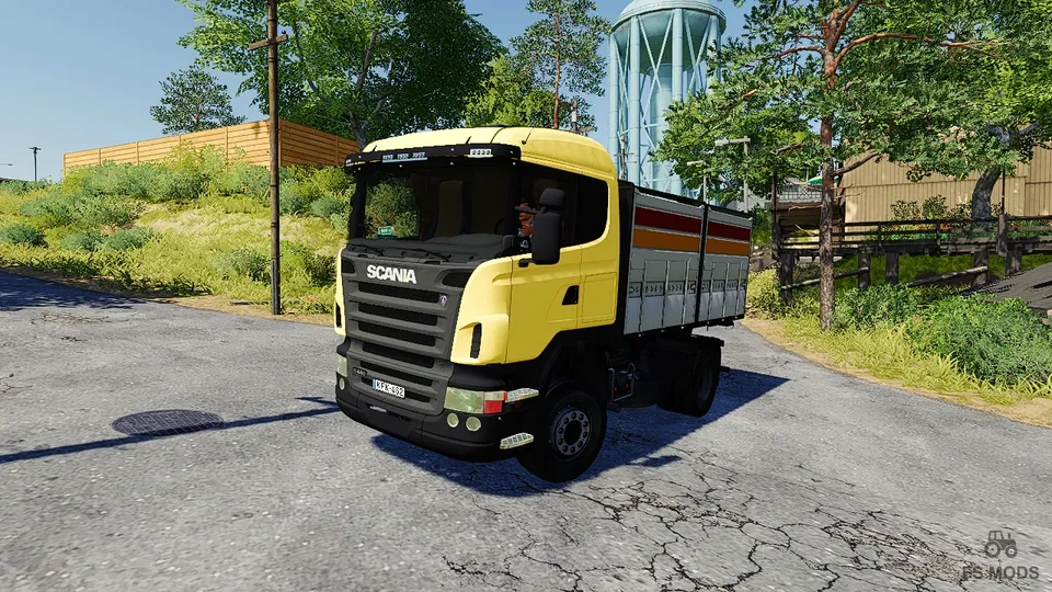 Грузовик Scania R440 с прицепом v 1.0