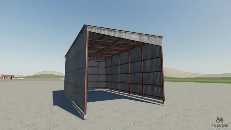 Старый металлический сарай v 1.0