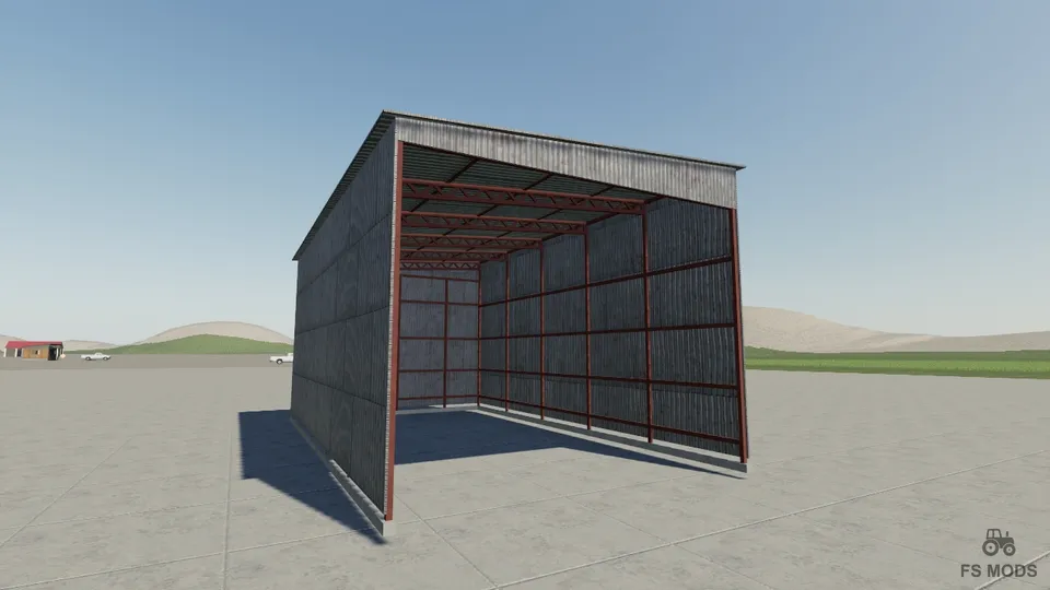 Старый металлический сарай v 1.0