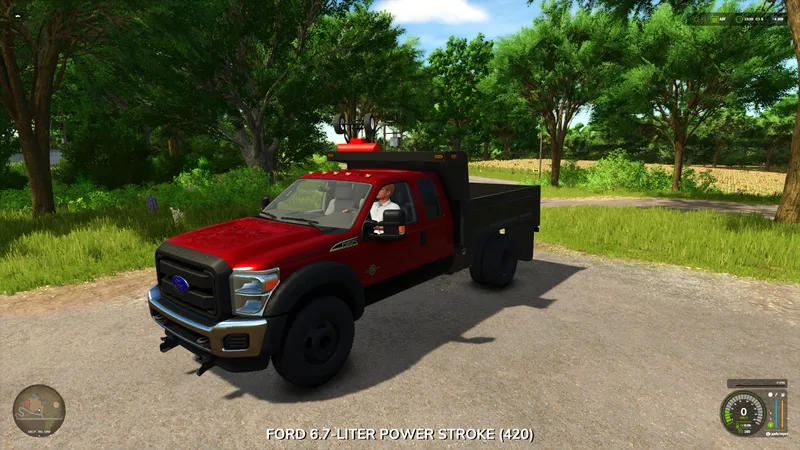 Автомобиль 2016 Ford F450 Dump v1.1