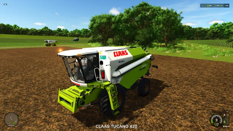 Зерноуборочный комбайн Claas Tucano 420 v1.0