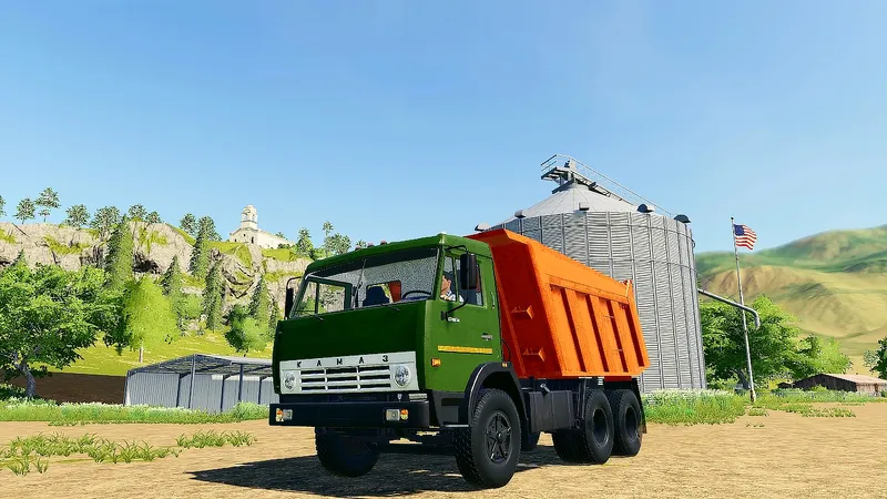 Грузовик КамАЗ 55111 v 1.7