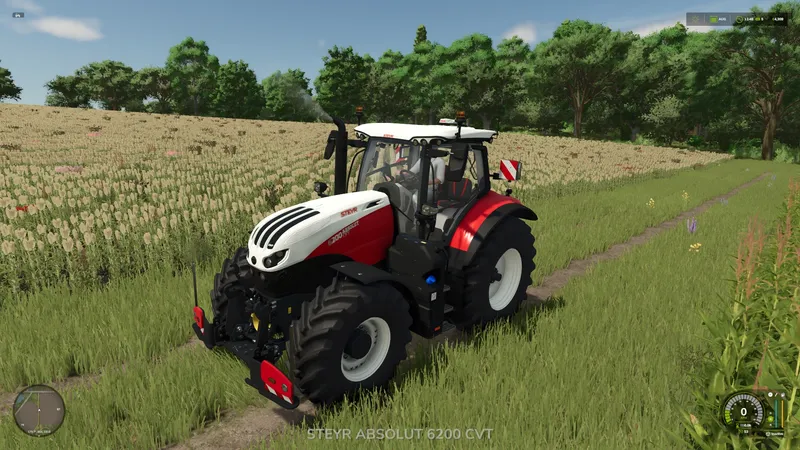 Трактор Steyr Absolut with Agribumper V1.0.0.1