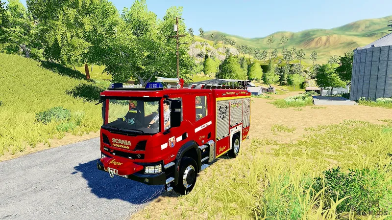 Грузовик Scania P410 X HLF v 1.0