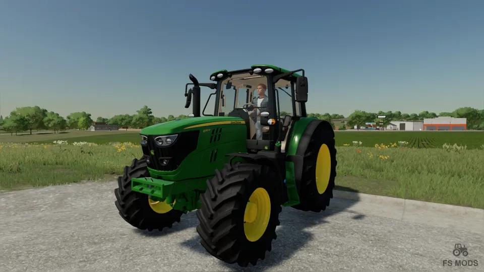 Трактор John Deere 6090/6140M v 1.0