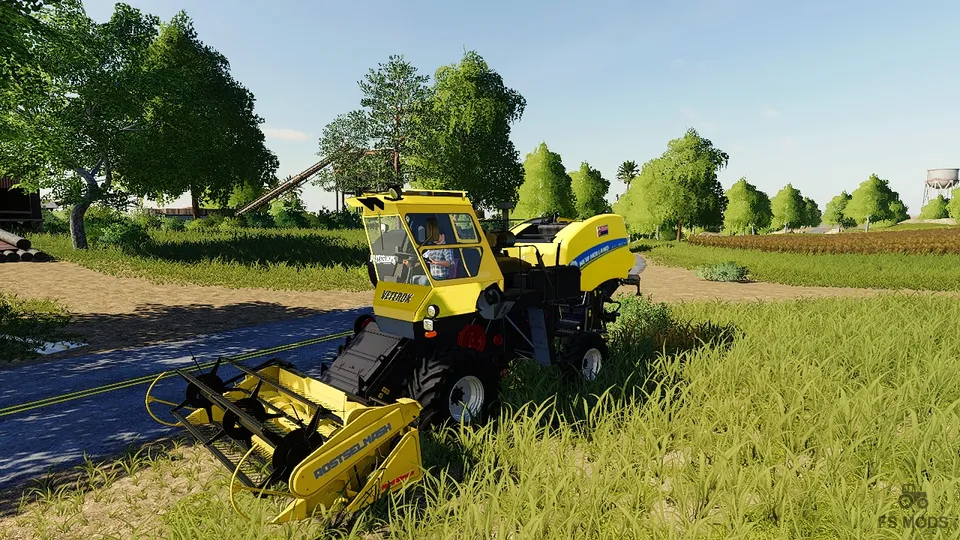 Комбайн Woodchips Baler v 1.0