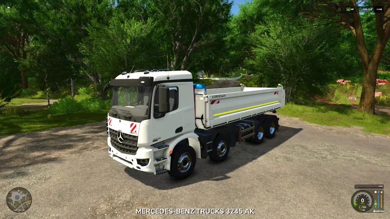 Грузовик Mercedes Benz Arocs Agrar Meiller Kipper Truck v1.0