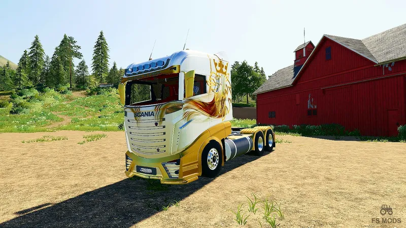 Грузовик Scania R1000 Gold v 1.0