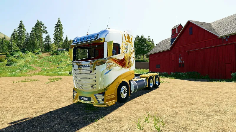 Scania R Gold Грузовик Scania R1000 Gold v 1.0