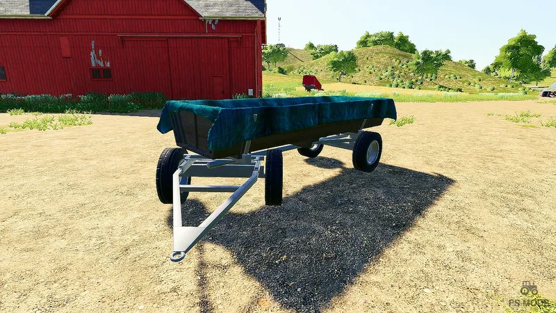 Прицеп Old Wooden Wagon v 1.0