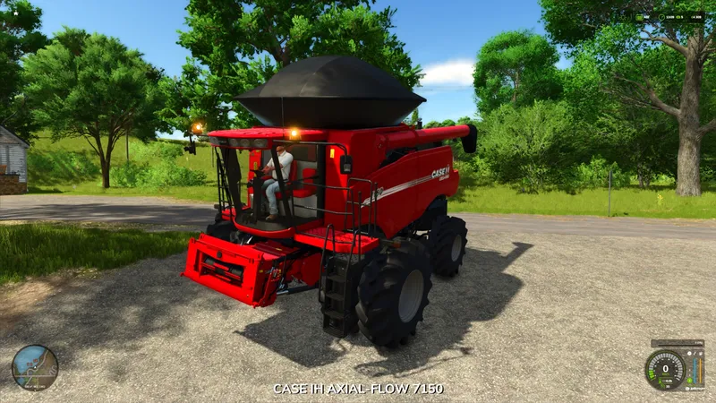 Зерноуборочный комбайн Case IH 7150 SA v1.0.0.1