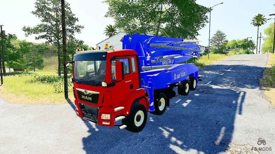 Грузовик MAN TGS 44.400 Concrete Pump v 1.0