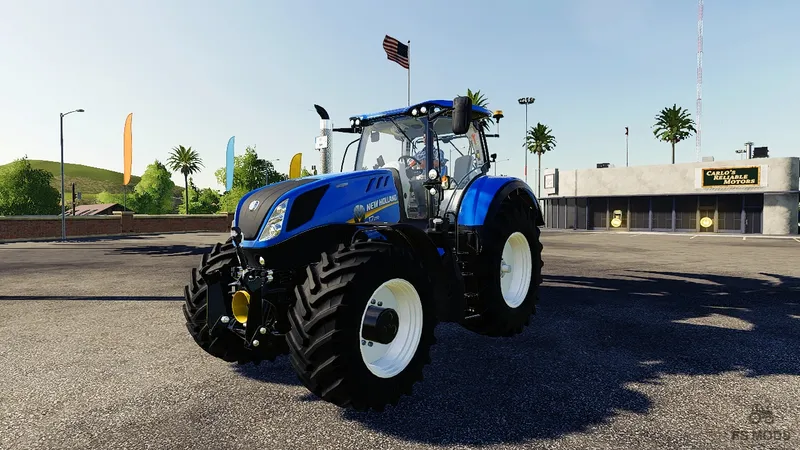 Трактор New Holland T7 (Extended Hud) v 1.1