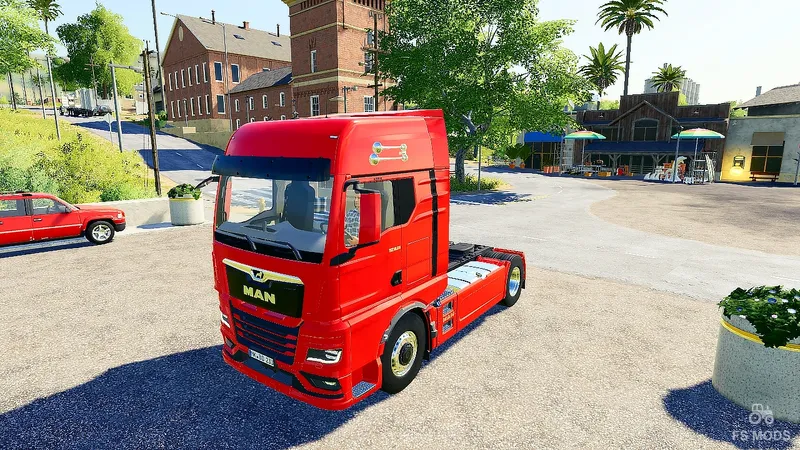 Грузовик 2020 MAN TGX v 1.0