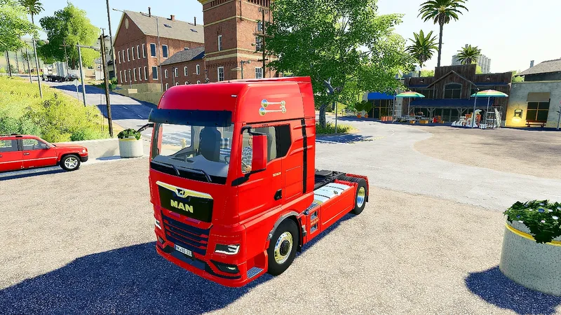 Грузовик 2020 MAN TGX v 1.0