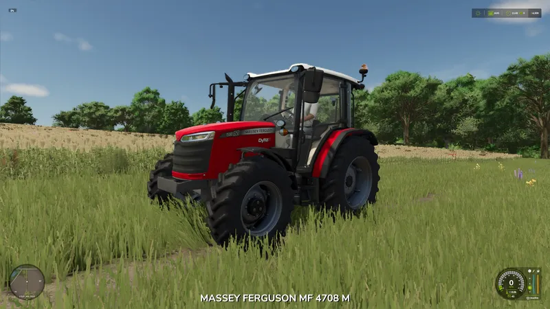 Трактор Massey Ferguson 4700 M V1.1 by yusfarslnn1