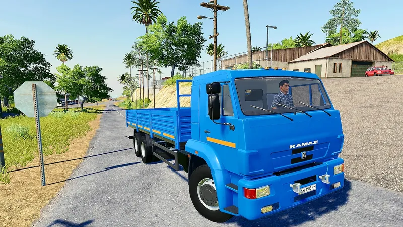 Грузовик КамАЗ 65117 v 1.0