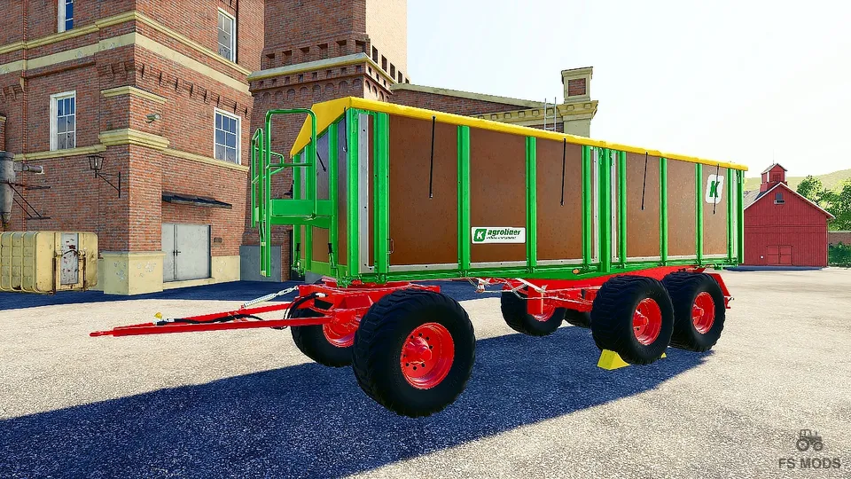 Прицеп Kroeger Agroliner HKD 402 v 1.4