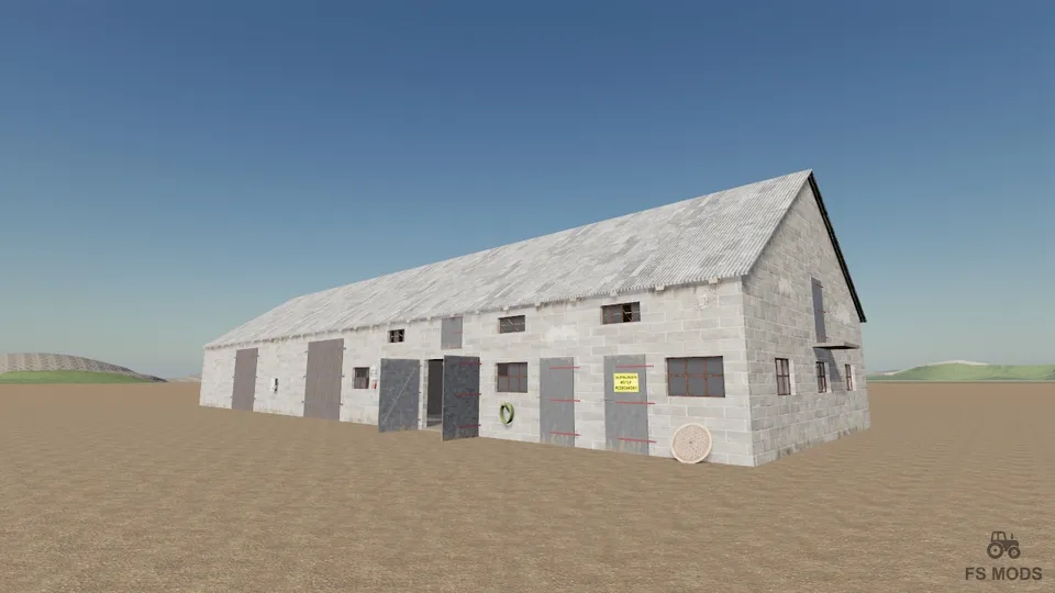 Польский кирпичный сарай v 1.0
