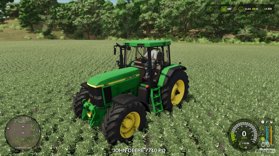 Трактор John Deere Series 7010 v1.1