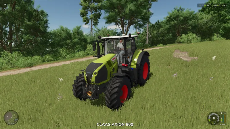 Трактор Claas Axion 800 Edit V1.0