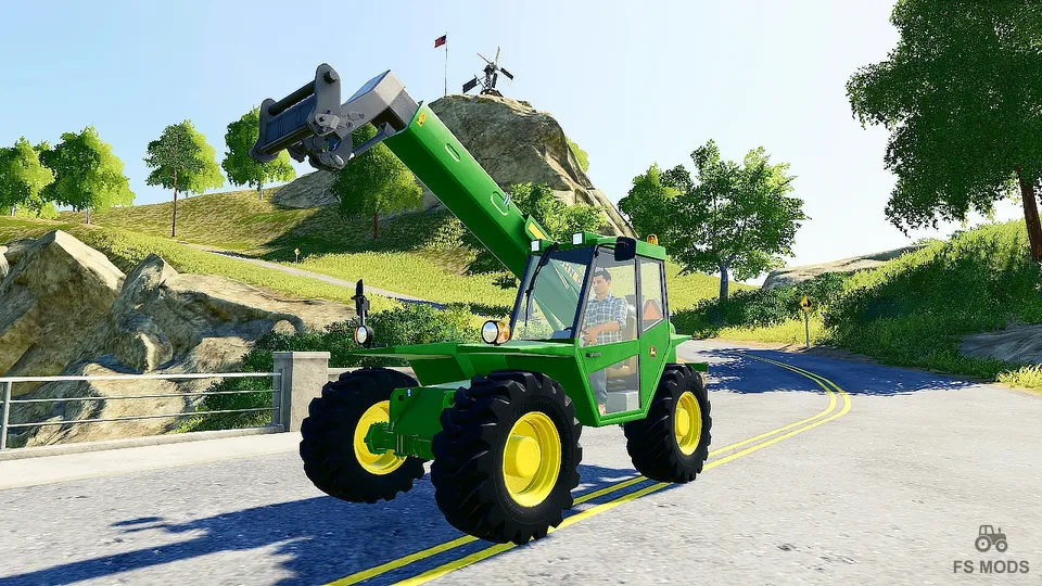Погрузчик John Deere 4500 v 1.1