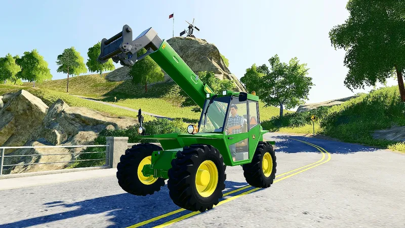 Погрузчик John Deere 4500 v 1.1