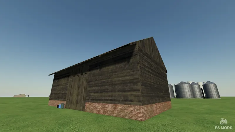 Старый немецкий деревянный сарай v 1.0