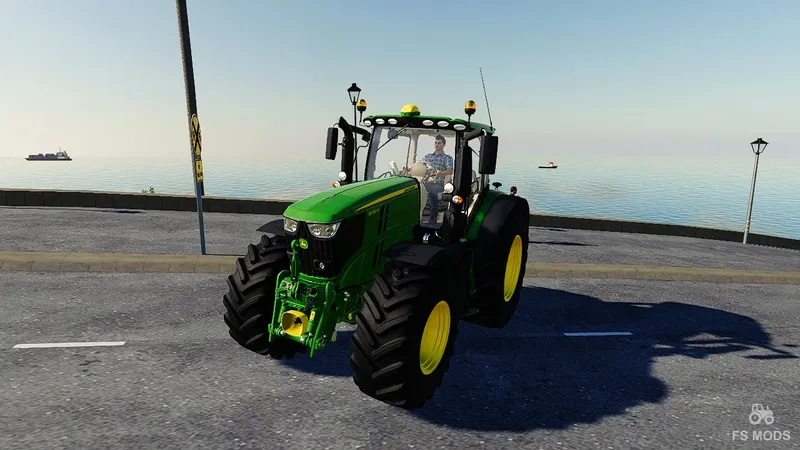 Трактор John Deere 6R v 1.0