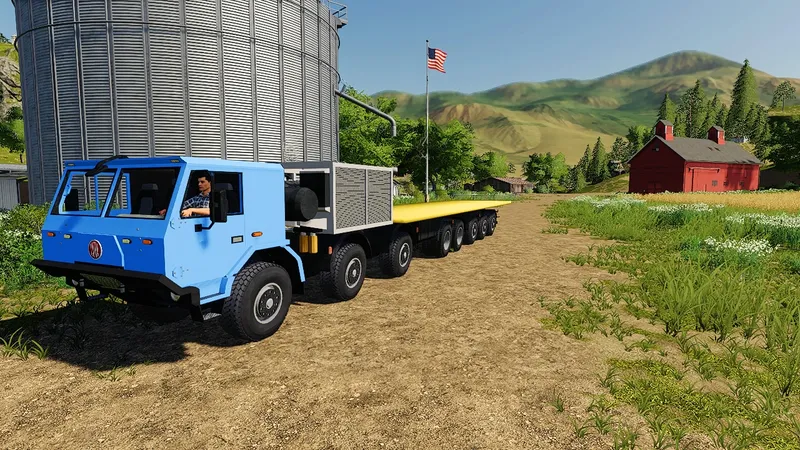 Грузовик Tatra 16×16 Flatbed v 1.0