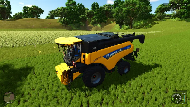 Зерноуборочный комбайн New Holland CR 9.90