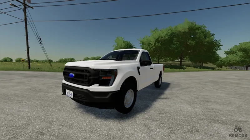 Автомобиль 2021 Ford F150 Single Cab v 1.0