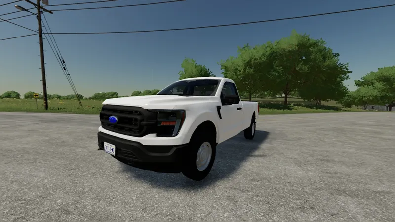 Автомобиль 2021 Ford F150 Single Cab v 1.0