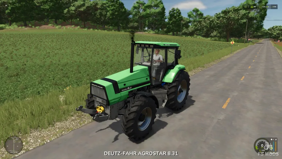 Трактор Deutz-Fahr Agro Star 8.31 MTSH V1.2