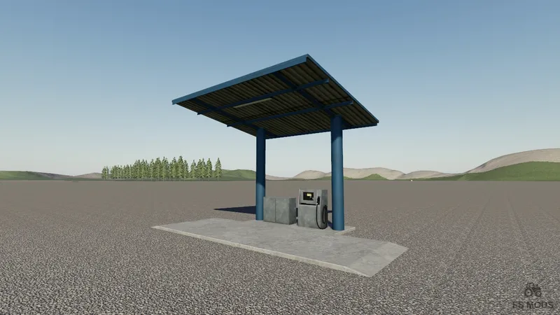 Старая заправочная станция v 1.0