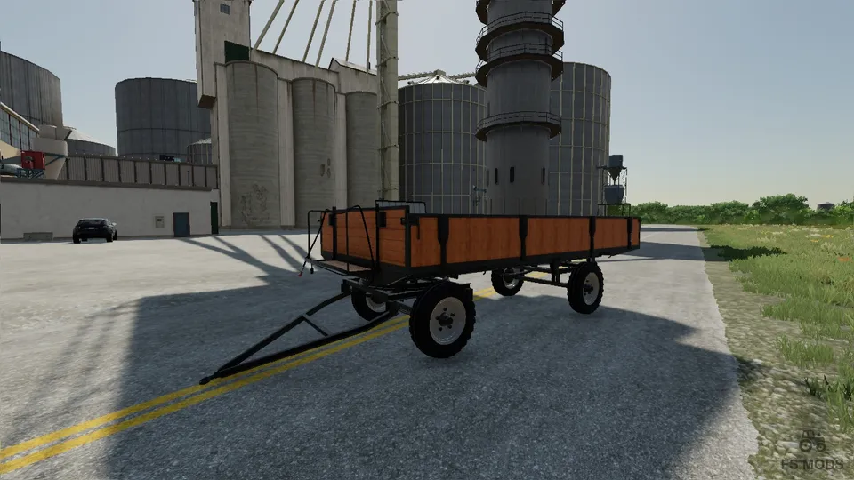 Прицеп Lizard small Square Bale Autoload v 1.0