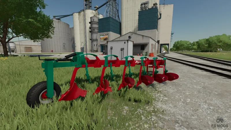 Плуг Kverneland BE6 v 1.0
