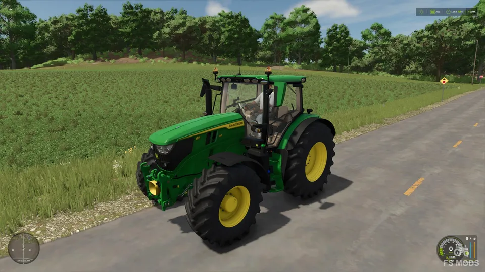Трактор John Deere 6R Medium UK Spec v1.0