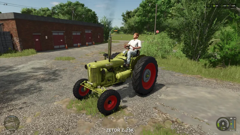Трактор Zetor 25K (colors) v1.0