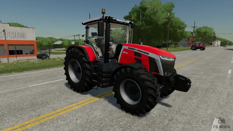 Трактор Massey Ferguson 8S v 1.1