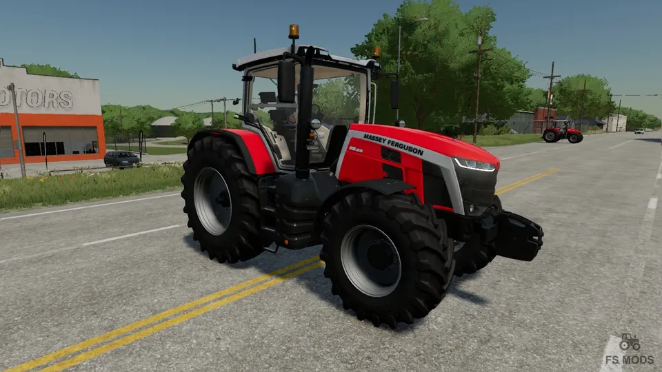 Трактор Massey Ferguson 8S v 1.1