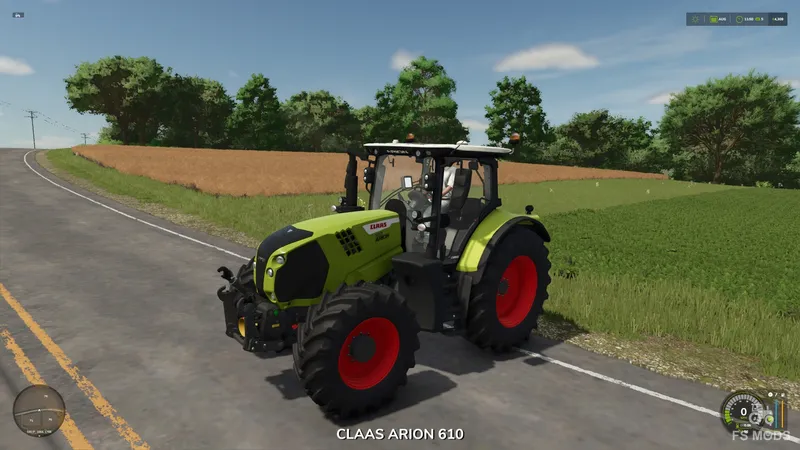Трактор Claas Arion 600 Series 2021 V1.0