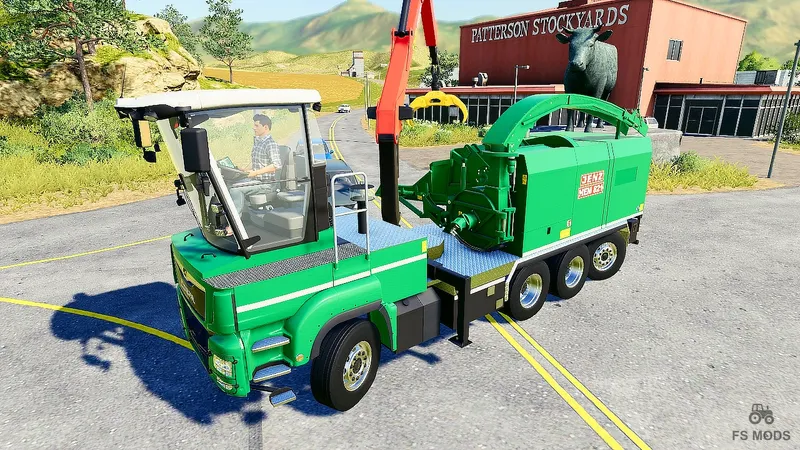 Измельчитель Jenz Hem 821 Chiper Truck v 1.0
