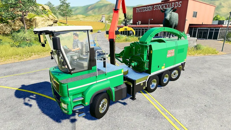 Измельчитель Jenz Hem 821 Chiper Truck v 1.0
