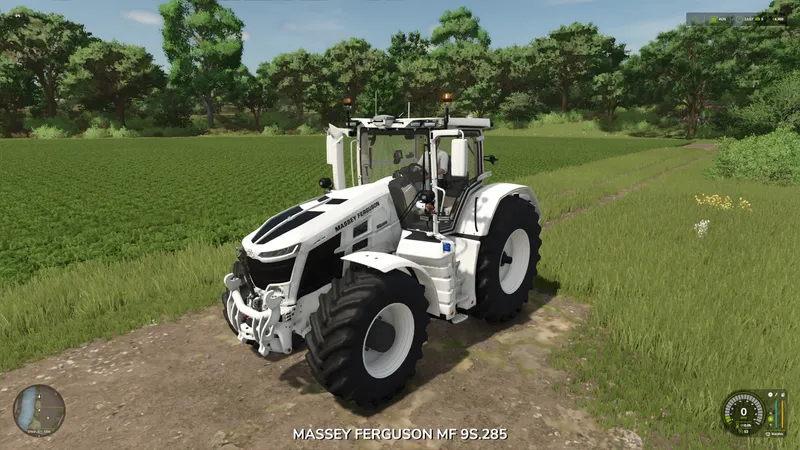 Трактор Massey Ferguson 9S v1.0 by Leo (XML), Tobi (Color choice)