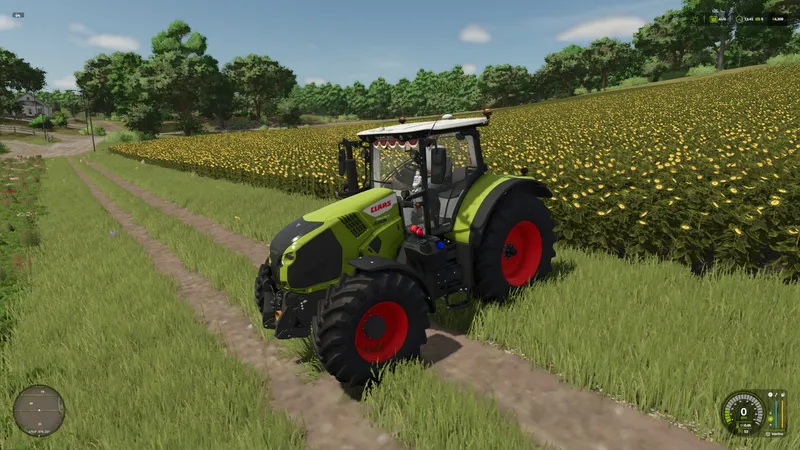 Трактор Claas Axion 800 V1.0 by cieplykrzysiu, GIANTS Software