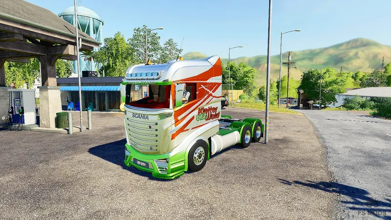 Грузовик Scania R1000 Kletter Wald Edition v 1.0