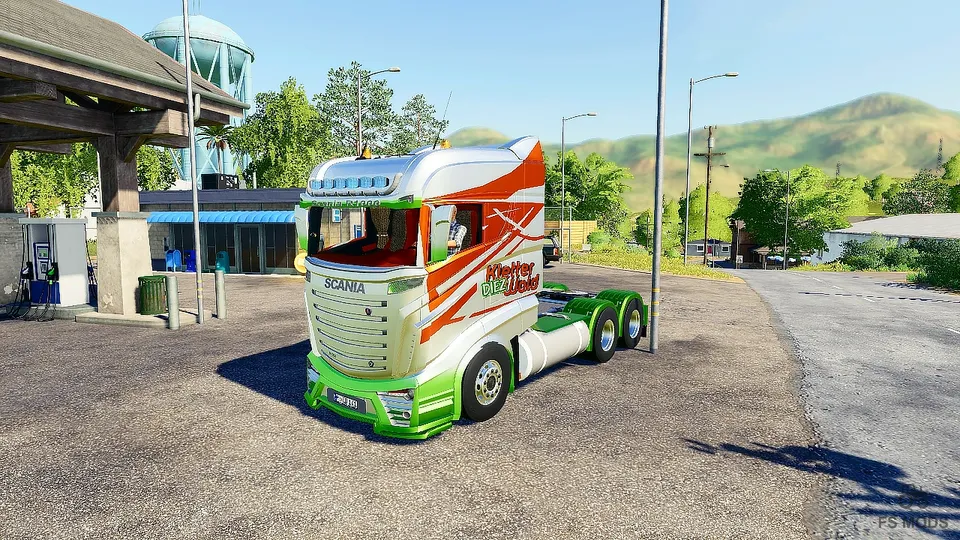 Грузовик Scania R1000 Kletter Wald Edition v 1.0